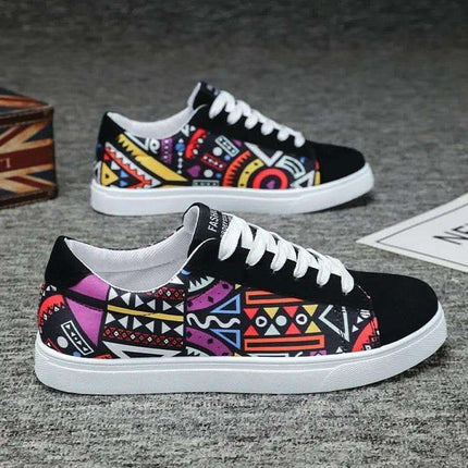 Plus Size Sneakers Students' Casual Skate Shoes Fendax 0