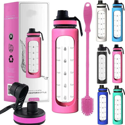Portable Sports Water Bottle With Large Capacity Kitchen Gadgets Fendax 0