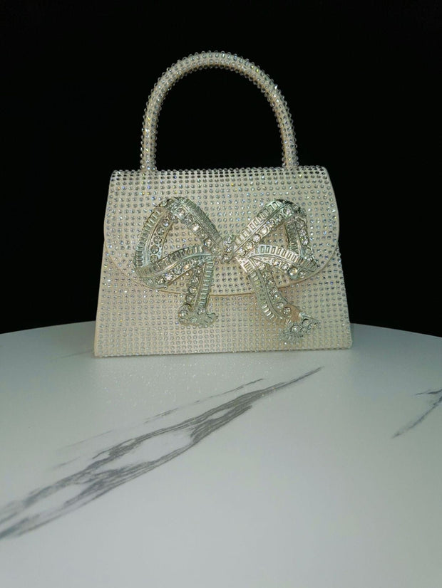 Trendsi 0 Champagne Rhinestone Banquet Full Diamond Shoulder Crossbody Women's Bag