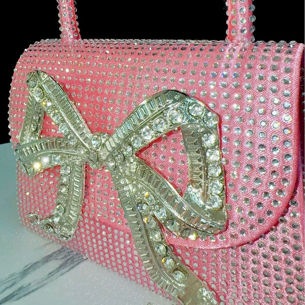 Trendsi 0 Rhinestone Banquet Full Diamond Shoulder Crossbody Women's Bag