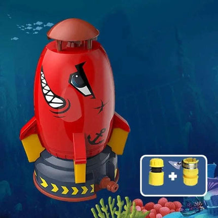 Rocket Launcher Toys Outdoor Rocket Water Pressure Lift Sprinkler Toy Fun Interaction In Garden Lawn Water Spray Toys For Kids Summer Gadgets Fendax 0