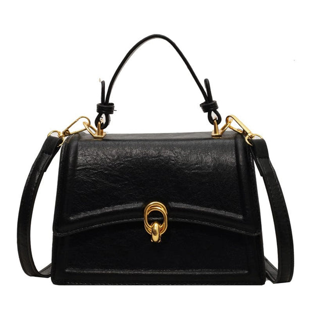 Trendsi 0 Black Small Handbag Women's Shoulder Small Square Bag Crossbody Bag
