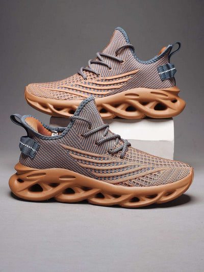 Sneaker Men's Fly-kit Mesh Twist Bottom Lightweight Fendax 0