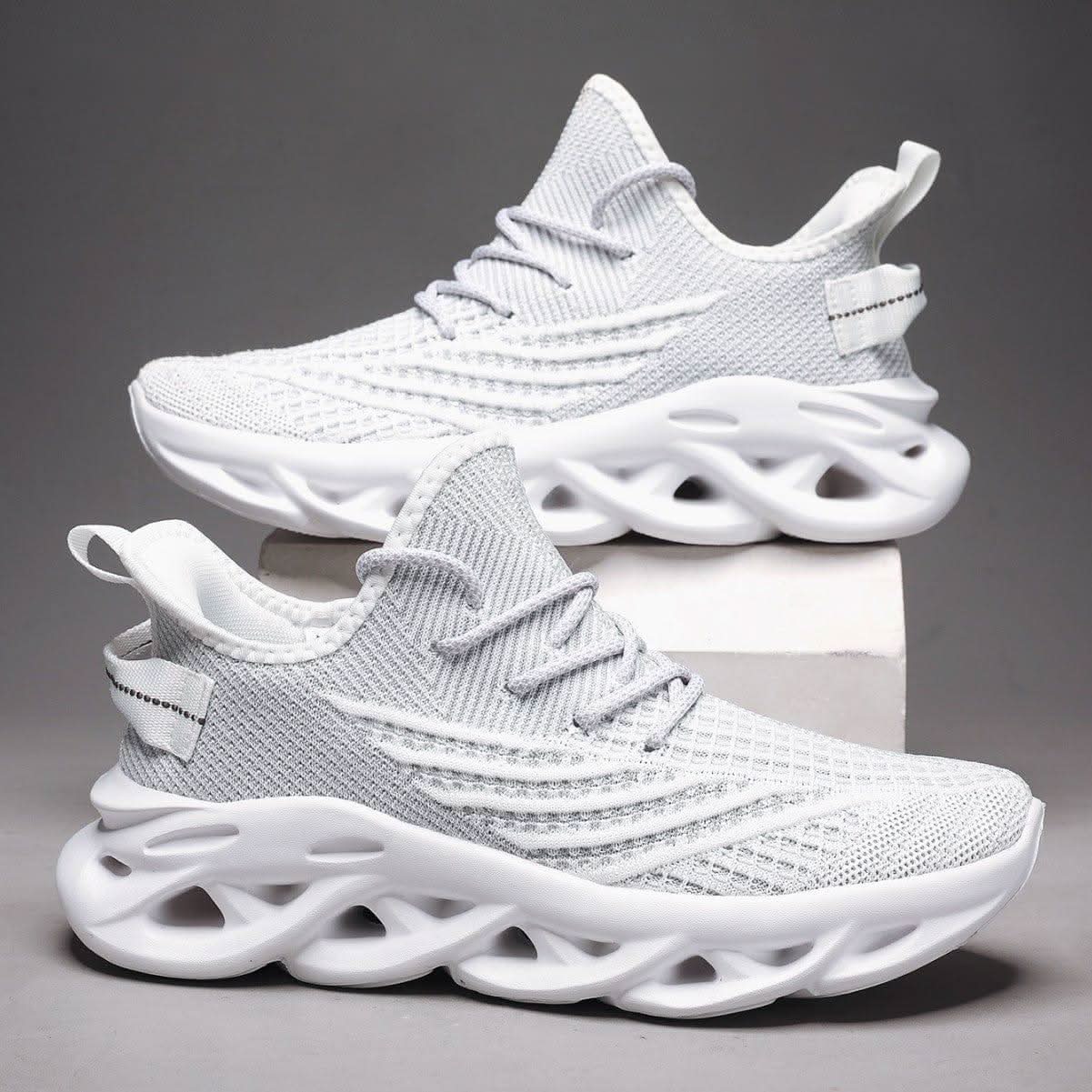 Sneaker Men's Fly-kit Mesh Twist Bottom Lightweight Fendax 0