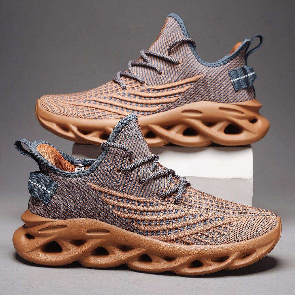 Sneaker Men's Fly-kit Mesh Twist Bottom Lightweight