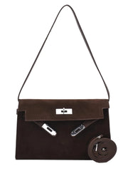 Trendsi Solid Color Polyester Shoulder Bag