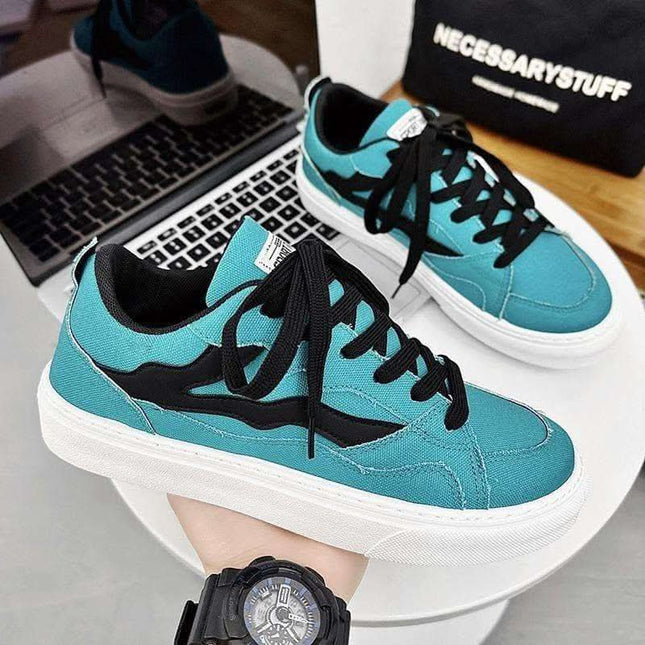 Sports Black Trend Flat Shoes Fendax 0