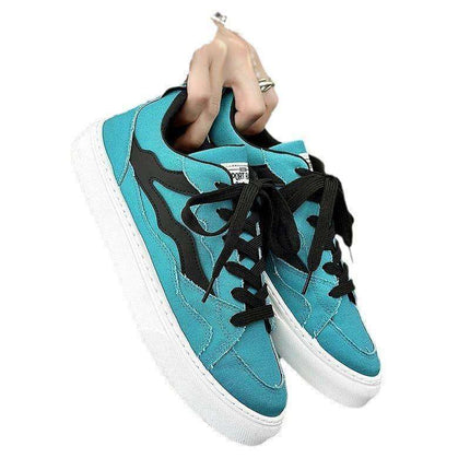 Sports Black Trend Flat Shoes Fendax 0