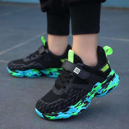 Spring And Summer Mesh Children's Sports Shoes Non-slip Boys Shoes Fendax 0