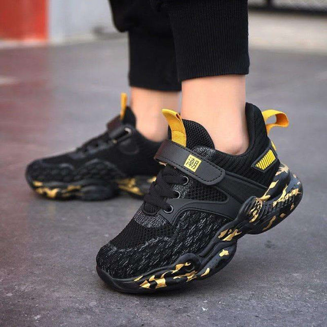 Spring And Summer Mesh Children's Sports Shoes Non-slip Boys Shoes Fendax 0