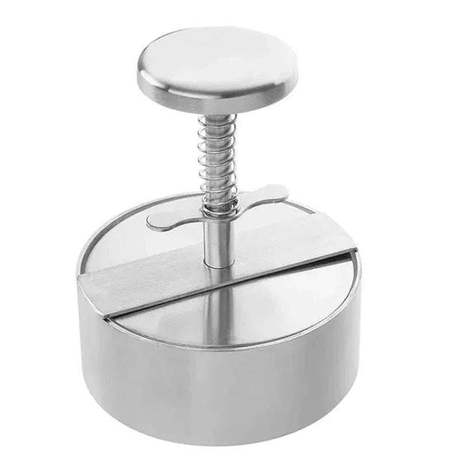 Stainless Steel Patties Mould Burger Meat Press Kitchen Gadgets Fendax 0