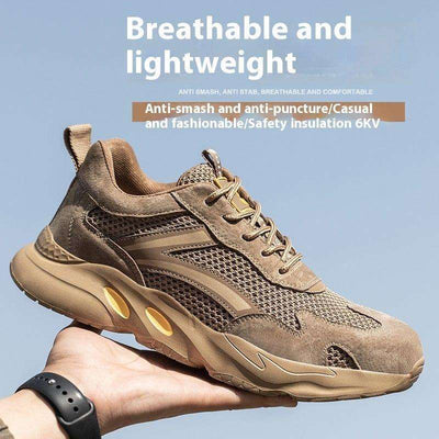 Summer Breathable Labor Protection Shoes Anti Smashing Anti Piercing Anti Slip Fendax 0