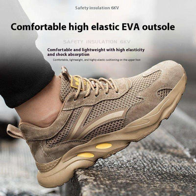 Summer Breathable Labor Protection Shoes Anti Smashing Anti Piercing Anti Slip Fendax 0