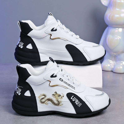 Thick Bottom Lightweight Fashion Breathable Outdoor Trendy Wear Comfortable Sneaker Men Fendax 0