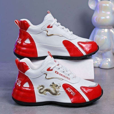 Thick Bottom Lightweight Fashion Breathable Outdoor Trendy Wear Comfortable Sneaker Men Fendax 0