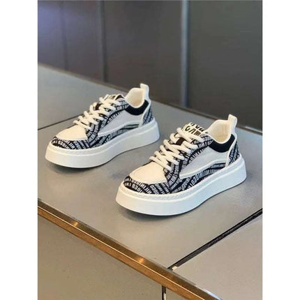 Thick Bottom Wear-resistant Board Shoes Breathable Fashion Casual Sneaker Fendax 0