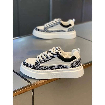 Thick Bottom Wear-resistant Board Shoes Breathable Fashion Casual Sneaker Fendax 0