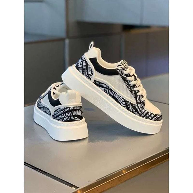 Thick Bottom Wear-resistant Board Shoes Breathable Fashion Casual Sneaker Fendax 0