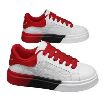 Trendy Platform White Shoes Casual Sports Men Fendax 0
