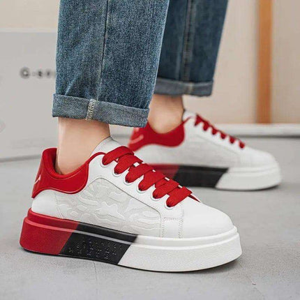 Trendy Platform White Shoes Casual Sports Men Fendax 0