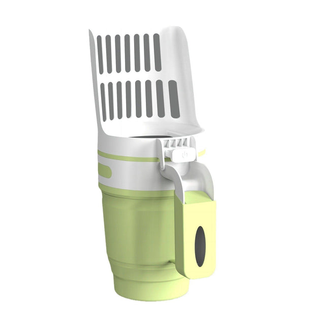 Trendsi 0 Green / 17.5x11.5x29cm Upgrade Widen Cat Litter Shovel Scoop With Refill Bags Large Cat Litter Box Self Cleaning Cat Waste Bin System Pet Supplies Pet Products