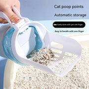 Trendsi 0 Upgrade Widen Cat Litter Shovel Scoop With Refill Bags Large Cat Litter Box Self Cleaning Cat Waste Bin System Pet Supplies Pet Products