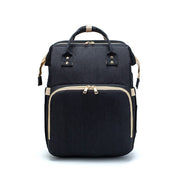 Trendsi 0 Black A USB Charging Version Mommy Bed Backpack Folding Large Capacity Multi-function