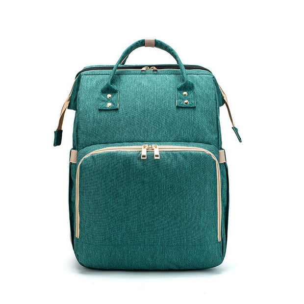 Trendsi 0 Green A USB Charging Version Mommy Bed Backpack Folding Large Capacity Multi-function