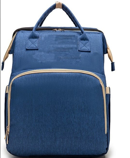 Trendsi 0 Blue A USB Charging Version Mommy Bed Backpack Folding Large Capacity Multi-function