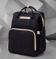 Trendsi 0 Black C USB Charging Version Mommy Bed Backpack Folding Large Capacity Multi-function