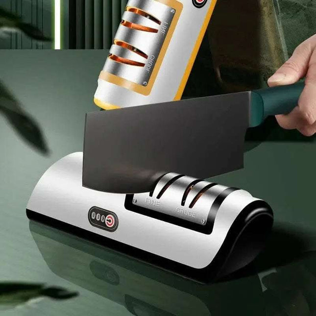 USB Rechargeable Electric Knife Sharpener Automatic Adjustable Kitchen Tool For Fast Sharpening Knives Scissors And Grinders Gadgets Fendax 0