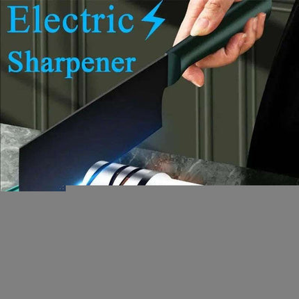 USB Rechargeable Electric Knife Sharpener Automatic Adjustable Kitchen Tool For Fast Sharpening Knives Scissors And Grinders Gadgets