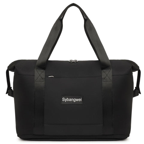 Trendsi Black / One Size Waterproof Expandable Travel Bag