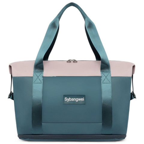 Trendsi Deep Teal / One Size Waterproof Expandable Travel Bag