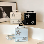 Trendsi 0 Women's Bag Fashionable Sequins Five-pointed Star Backpack