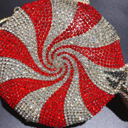 Trendsi 0 Women's Diamond Candy Shape Crystal Diamond Clutch