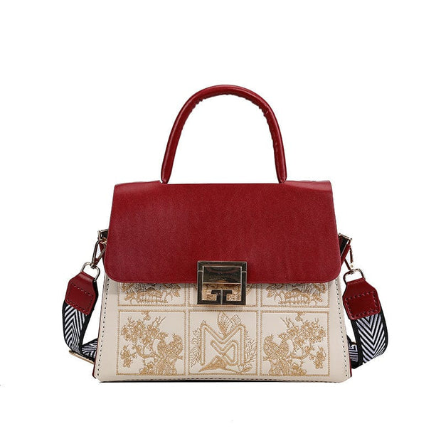 Trendsi 0 Women's Diy Handmade Knitted Messenger Bag