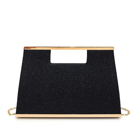 Trendsi 0 Black Women's Fashion Bright Shoulder Hand Carrying Messenger Bag