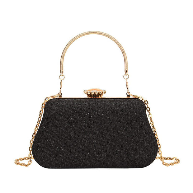 Trendsi 0 Black Women's Fashion Clutch Crossbody Chain Bag