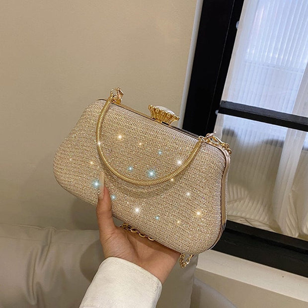 Trendsi 0 Women's Fashion Clutch Crossbody Chain Bag