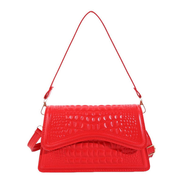 Trendsi 0 Red Women's Fashion Temptation One Shoulder Crossbody