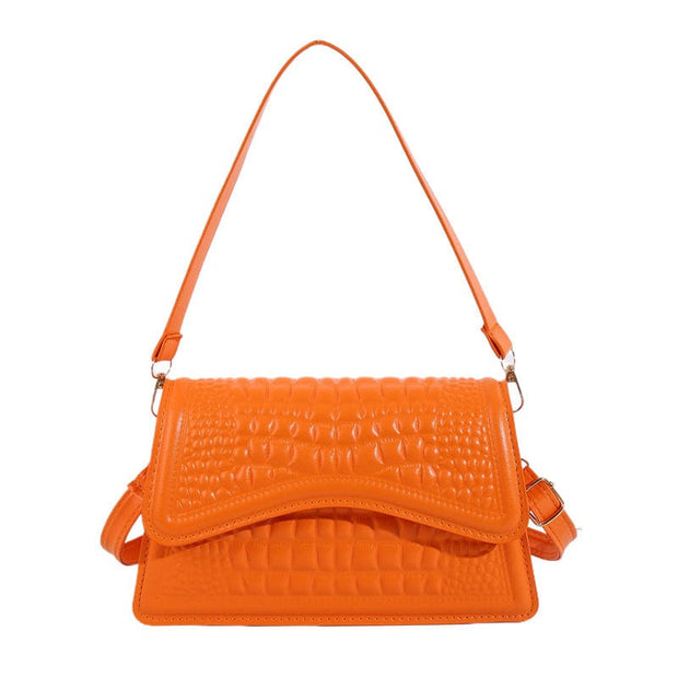 Trendsi 0 Orange Women's Fashion Temptation One Shoulder Crossbody
