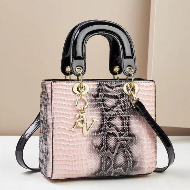 Trendsi 0 Nail Pattern Pink Women's Handbag Shoulder Messenger Bag