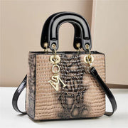 Trendsi 0 Nail Pattern Khaki Women's Handbag Shoulder Messenger Bag