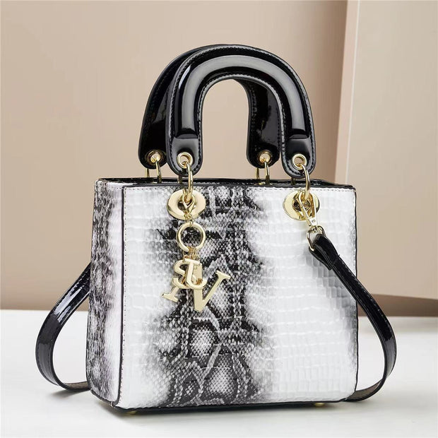 Trendsi 0 Nail Pattern White Women's Handbag Shoulder Messenger Bag