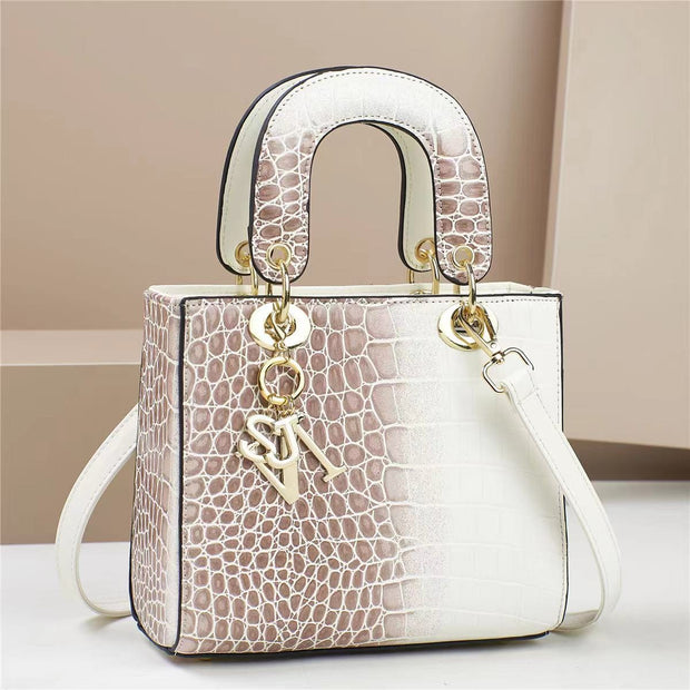 Trendsi 0 Snakeskin Beige Women's Handbag Shoulder Messenger Bag