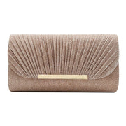 Trendsi 0 Champagne / Standard Women's Hardware Edge Party Pattern Fine Pink Clutch