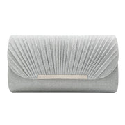 Trendsi 0 Silver / Standard Women's Hardware Edge Party Pattern Fine Pink Clutch
