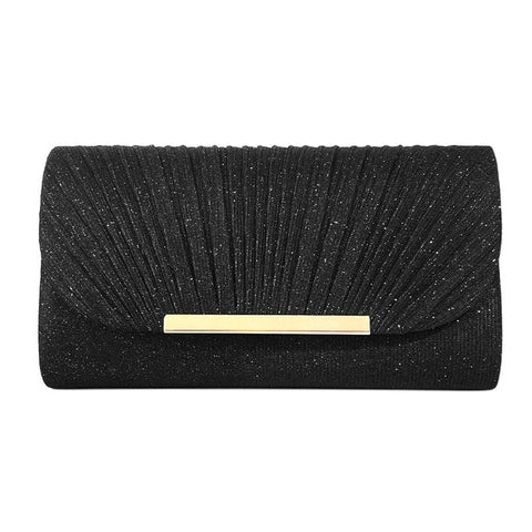 Trendsi 0 Black / Standard Women's Hardware Edge Party Pattern Fine Pink Clutch