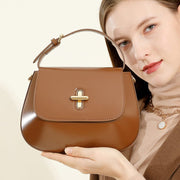 Trendsi 0 Women's Leather Messenger Bag Niche
